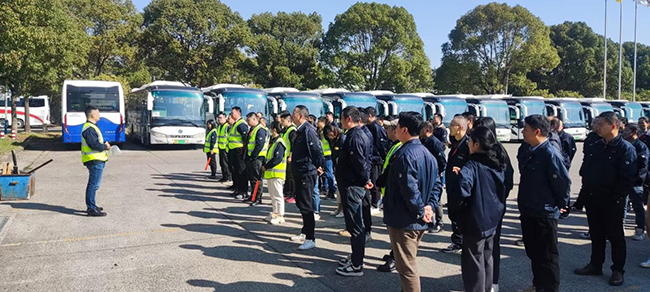 上海申龍開展消防應急疏散演練活動